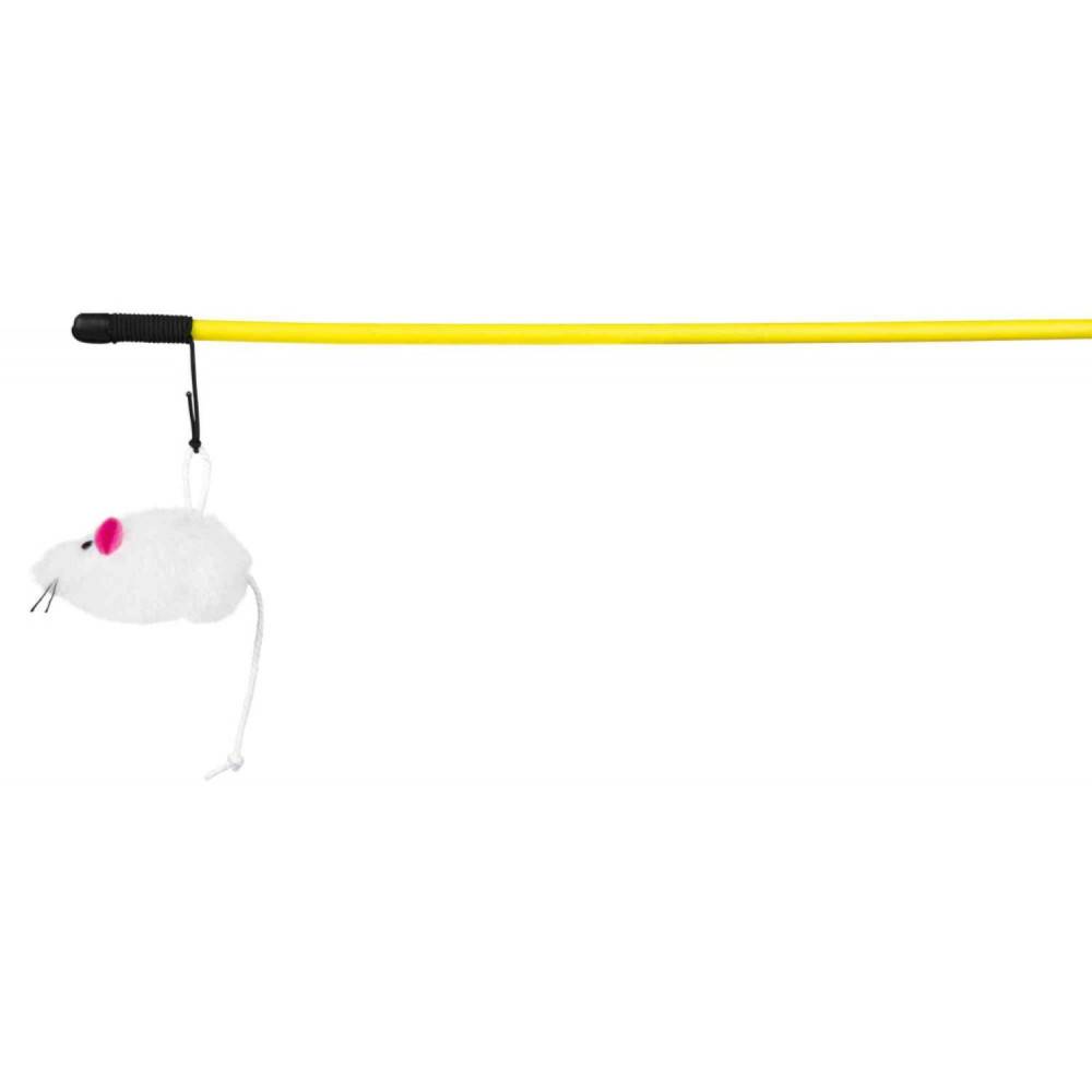 Canne à pêche de 1 mètre avec souris, couleur aléatoire, pour chat - Imagen 4