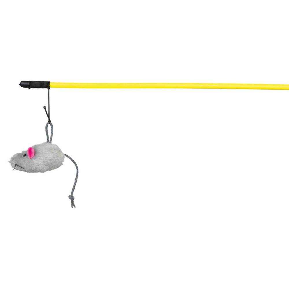 Canne à pêche de 1 mètre avec souris, couleur aléatoire, pour chat - Imagen 3