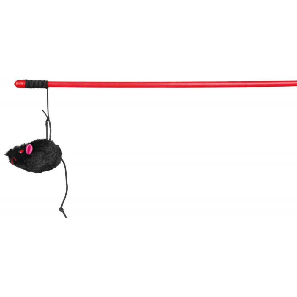 Canne à pêche de 1 mètre avec souris, couleur aléatoire, pour chat - Imagen 2