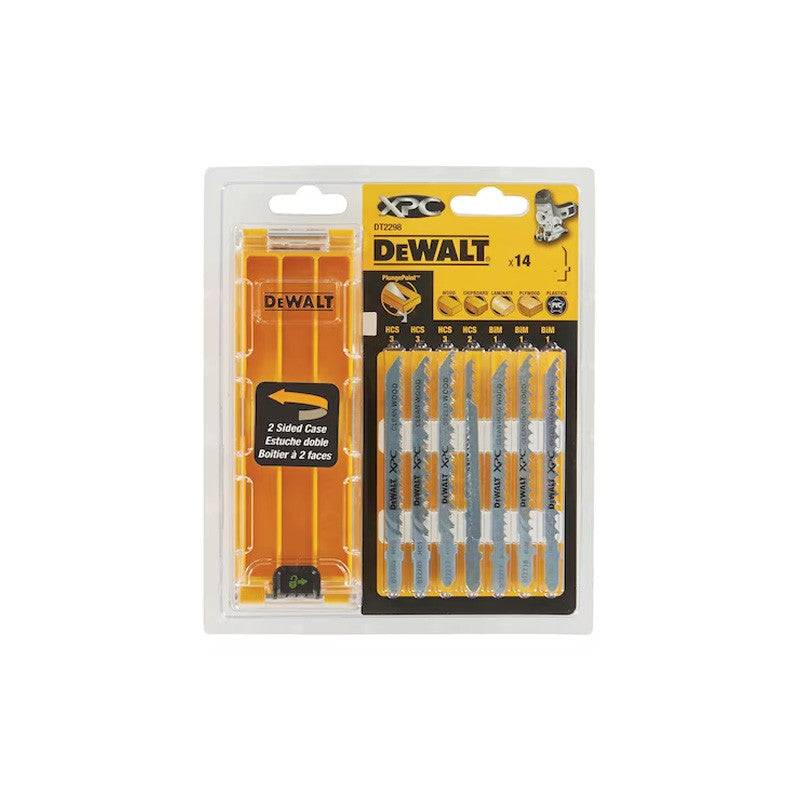Dewalt - Coffret plastique de 14 lames DEWALT DT2298-QZ XPC HCS bi-métal pour bois + 1 boîte de rangement Dewalt - Imagen 1