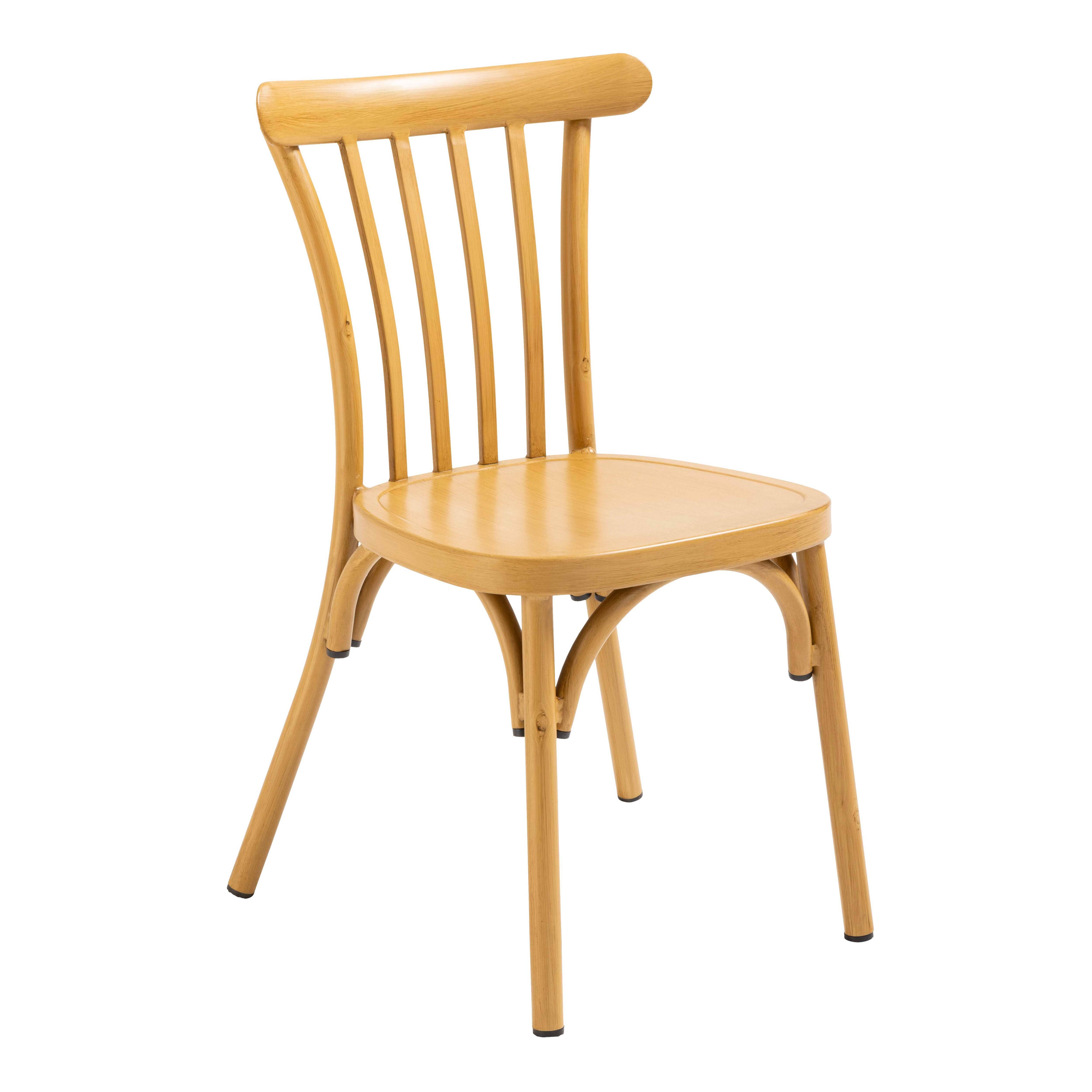 Oviala - Chaise de terrasse en aluminium bois Braga - Oviala - Image 1