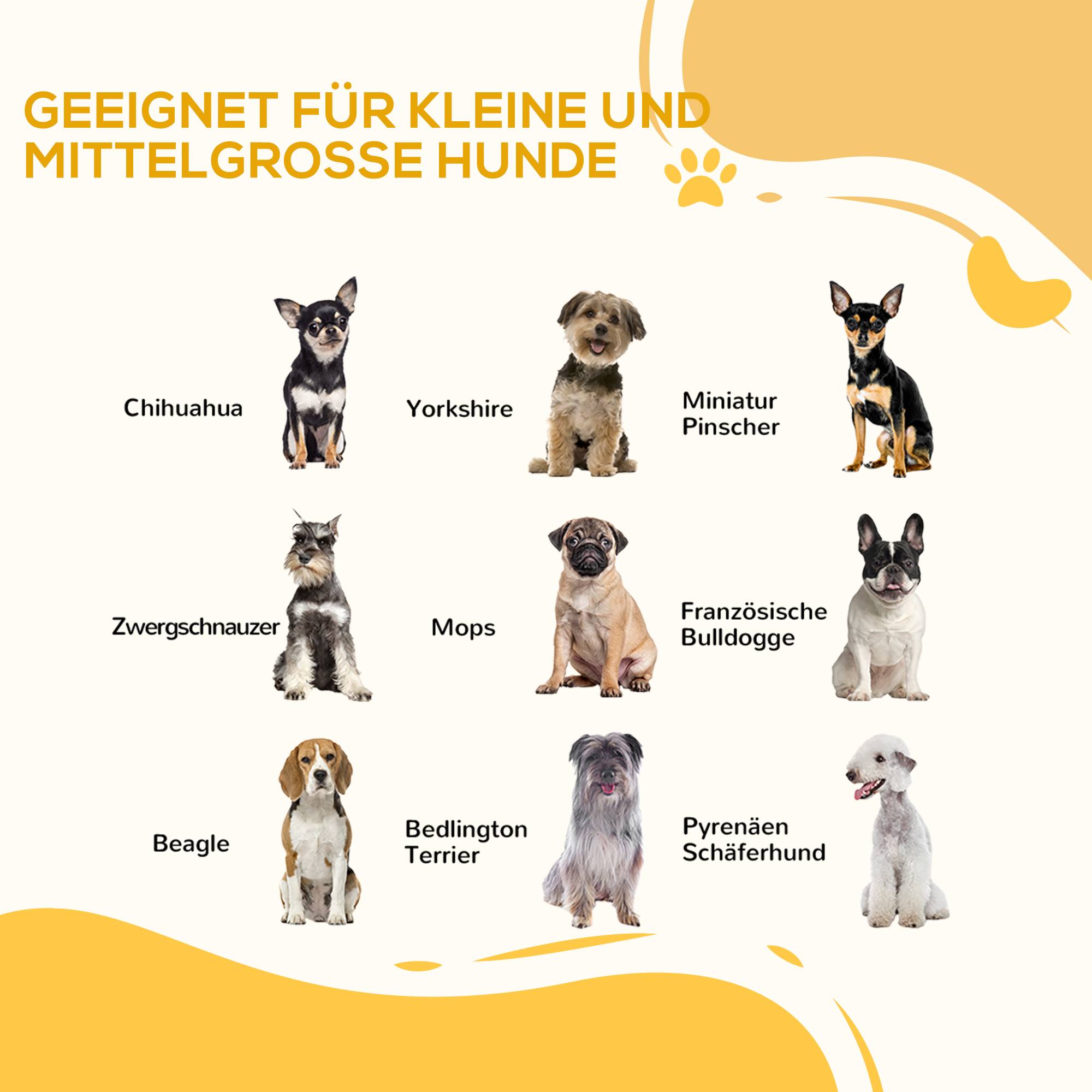 Barrière pour chien, barrière escalier, pliable, pin, 375 cm x 44 cm x 70 cm, naturel - Image 6
