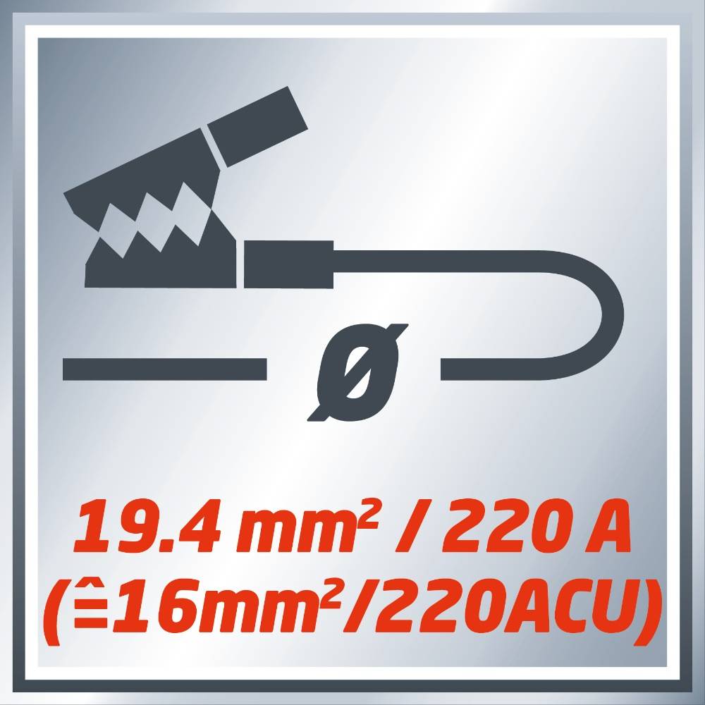 Einhell - Cables de demarrage auto 3m - 19,4 mm2 - Image 5