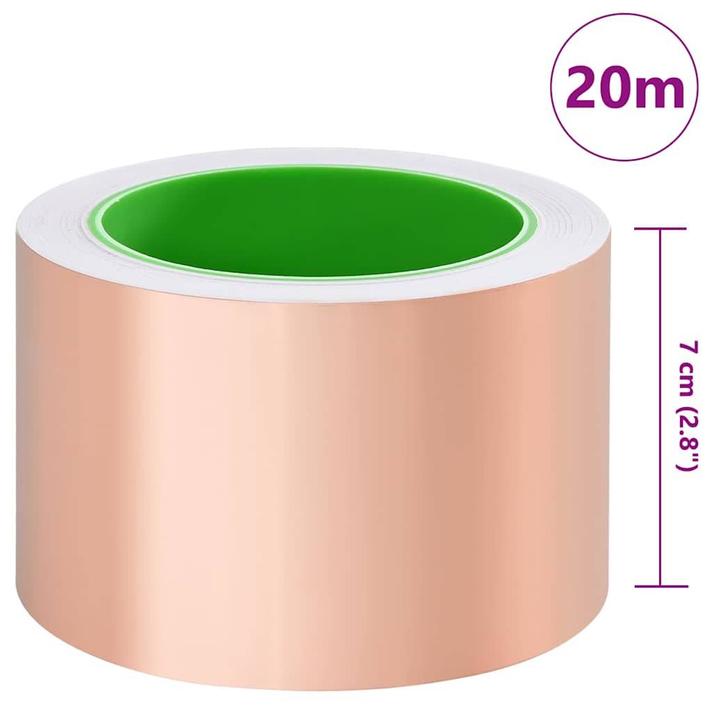 Vidaxl - Ruban en cuivre pour la protection des escargots Cuivre Cuivre vidaXL 42008348 - Image 3