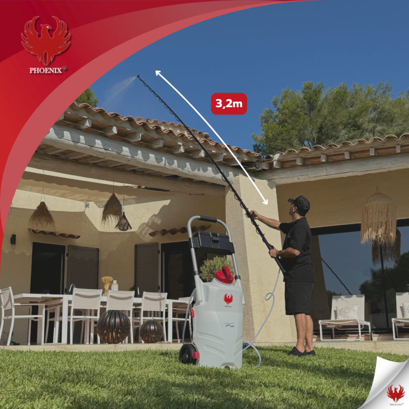 Perche télescopique pour PRO et DORSAL SPRAYER - 3,2 M - Image 3