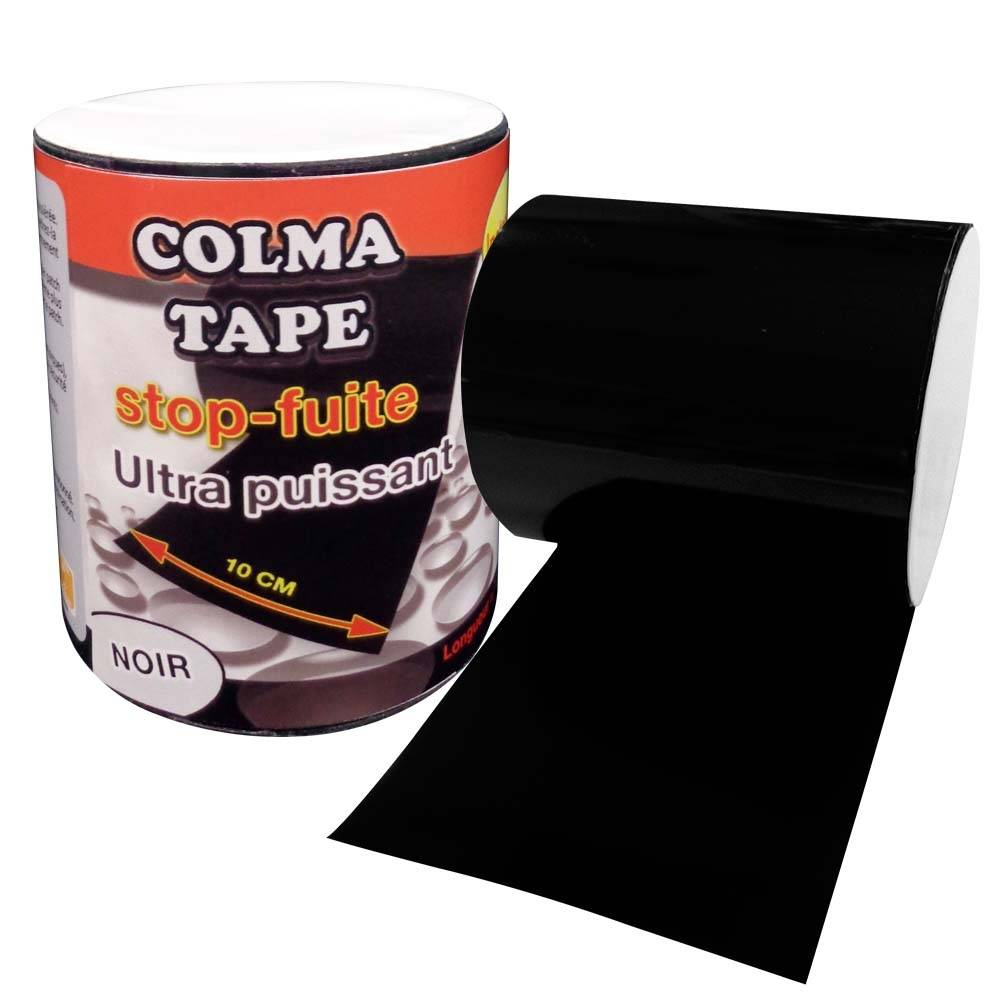 Euro Vanadium - Ruban anti fuite 150 cm Colmatape Unité Noir - Imagen 1