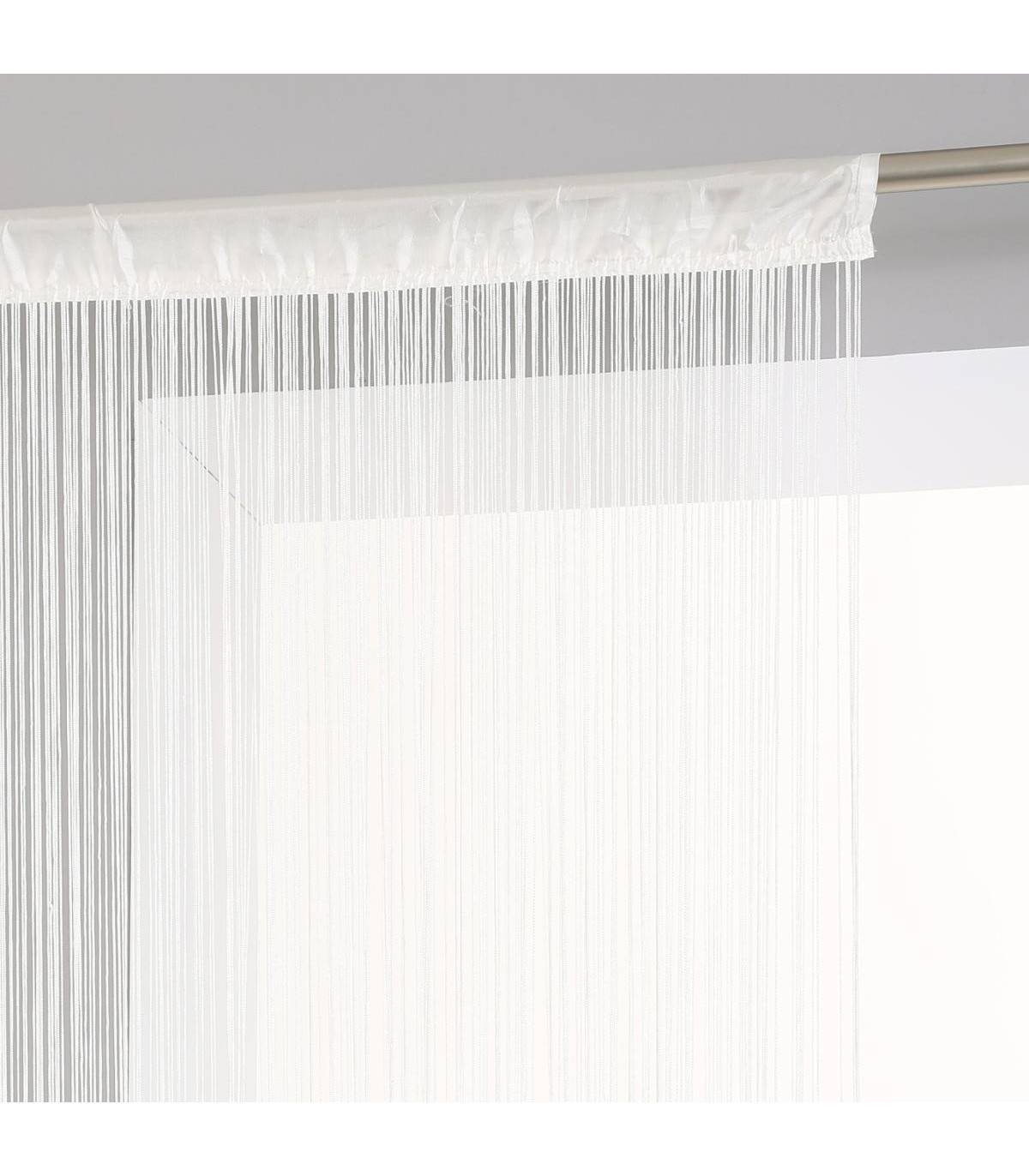 Rideau fil Ivoire 90 x 200 cm densité optimale - Imagen 1