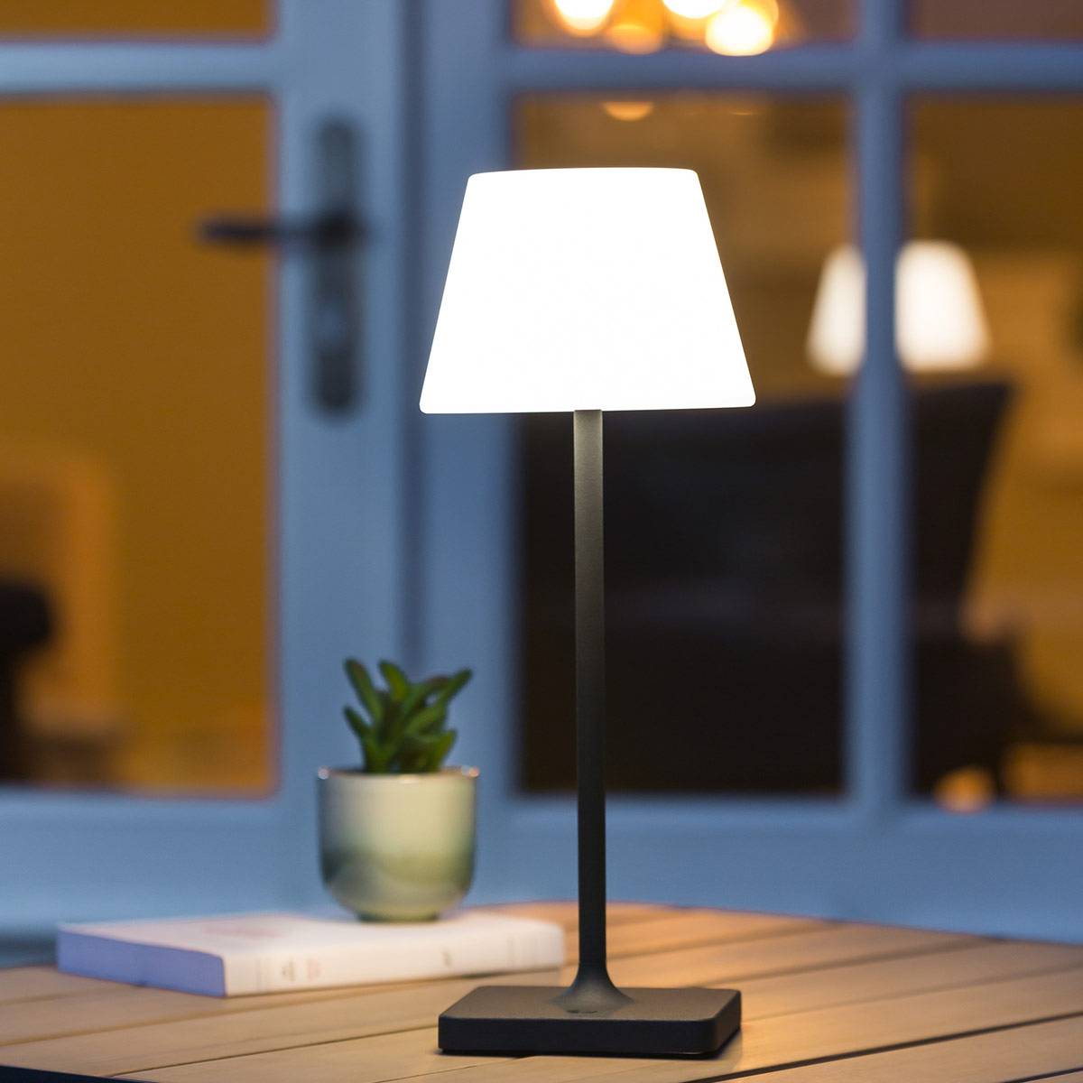 Lampe d extérieur "Rony" blanc H39cm ATMOSPHERA CREATEUR D'INTERIEUR - Imagen 7