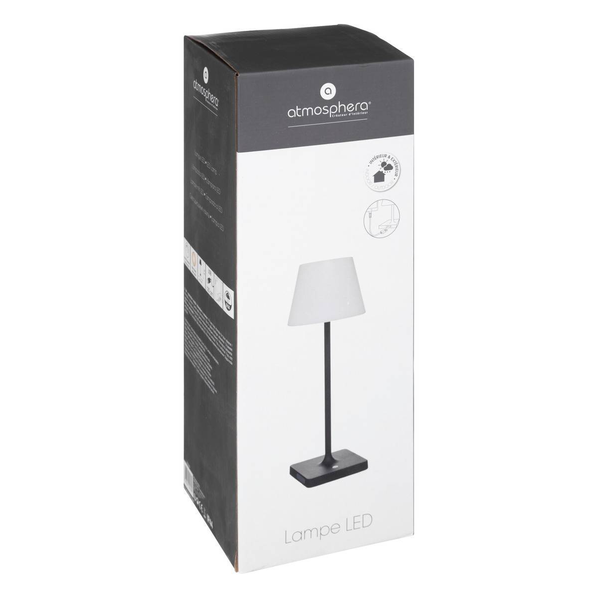 Lampe d extérieur "Rony" blanc H39cm ATMOSPHERA CREATEUR D'INTERIEUR - Imagen 2