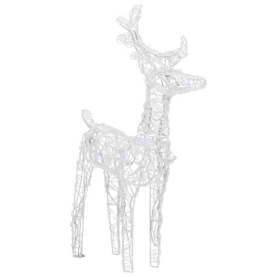 ComfortXL - Rennes Traîneau Lumineux Acrylique 160 LED Fêtes 130cm Blanc Chaud – ComfortXL Outdoor Living - Image 6