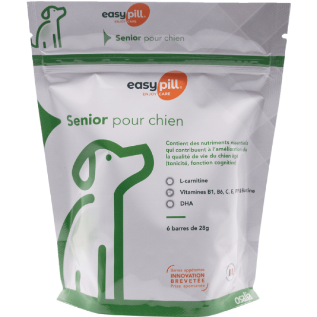 Easypill Chien Senior - 6 barres de 28g - Imagen 1