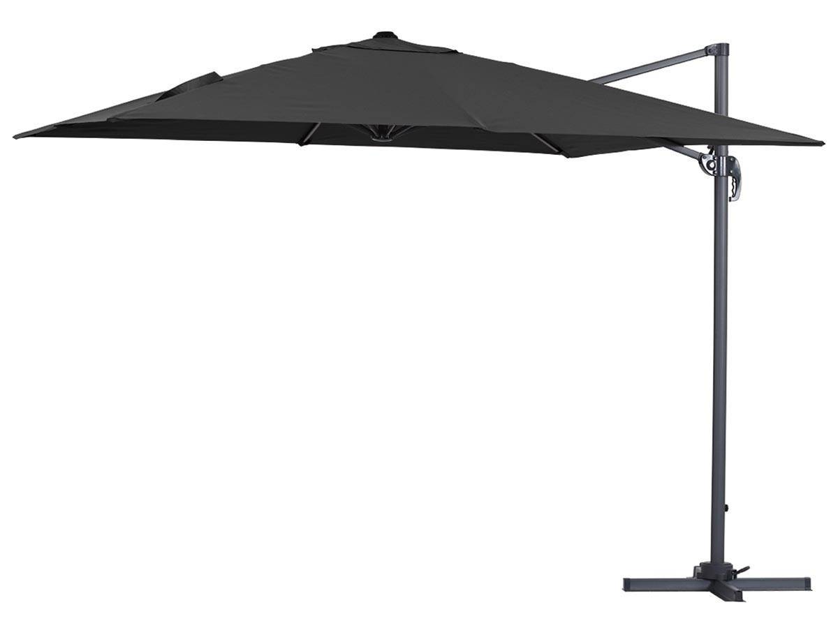 Habitat Et Jardin - Parasol Jardin Déporté Alu "sun 3" 3 X 3 M - Noir -habitat Et Jardin - Imagen 1