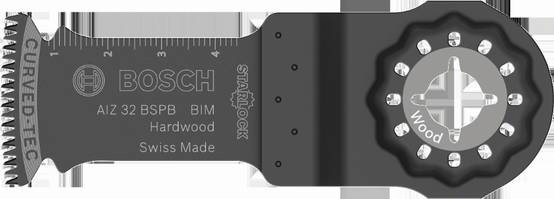 Bosch - Lame Starlock AIZ BSPB BOSCH - bois dur - long.50mm larg.32mm - 2608661645 - Image 1