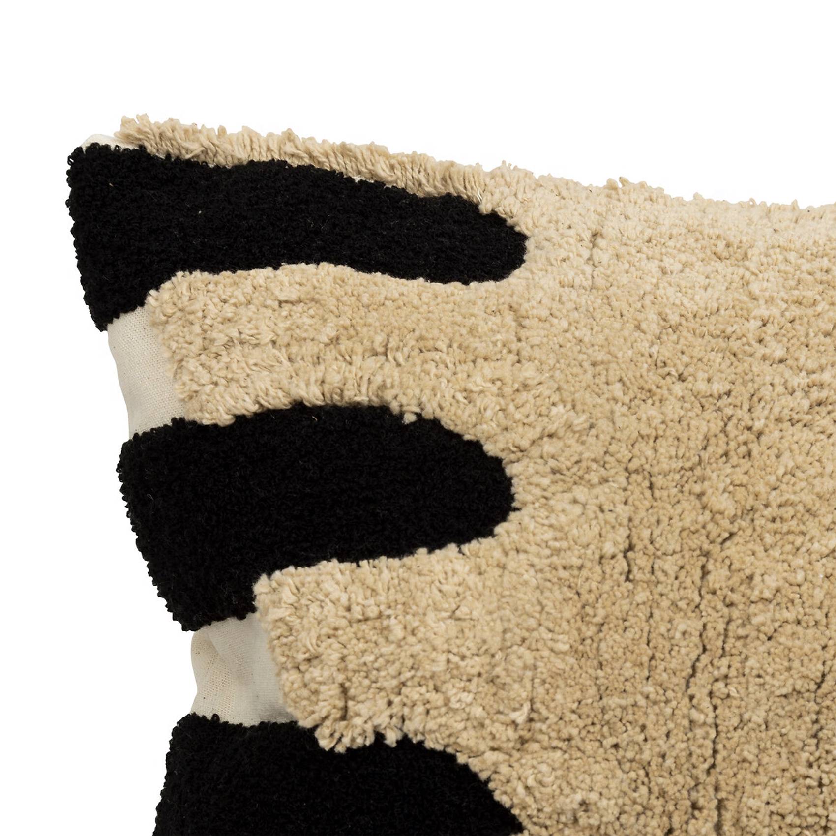 Atmosphera - Coussin tressé tufté abstrait - ATMOSPHERA - Imagen 2