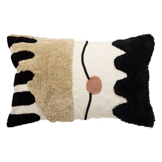 Atmosphera - Coussin tressé tufté abstrait - ATMOSPHERA - Imagen 1