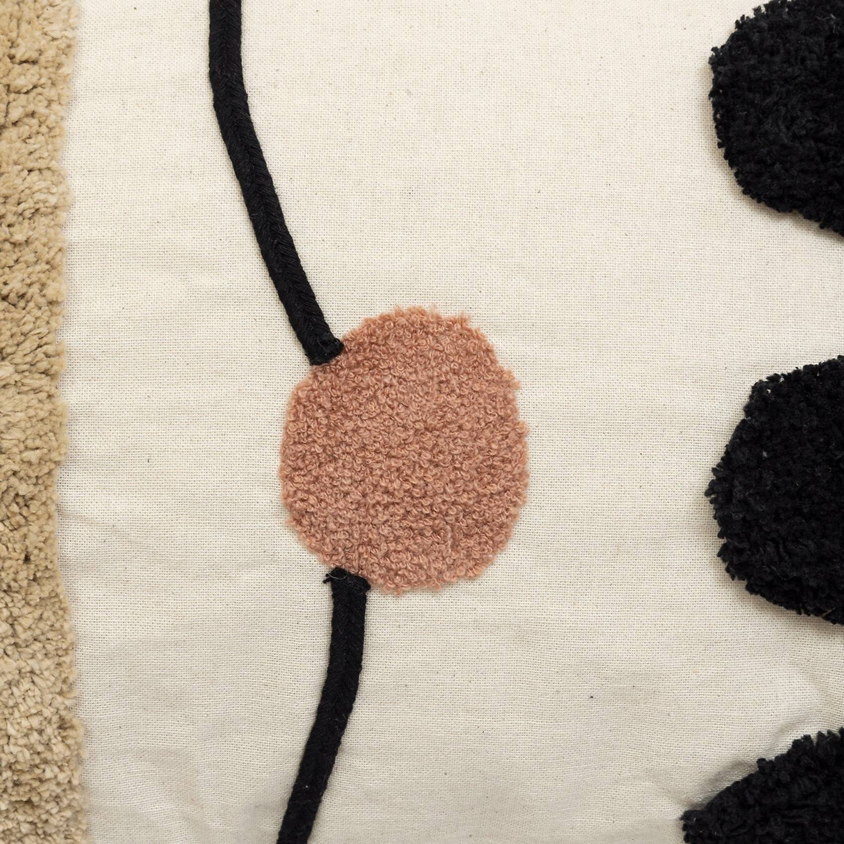 Atmosphera - Coussin tressé tufté abstrait - ATMOSPHERA - Imagen 3