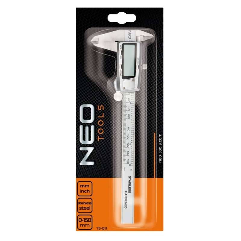 Neo Tools - Pied à coulisse inox 0-150 mm digital NEO TOOLS 75-011 Neo tools - Imagen 2