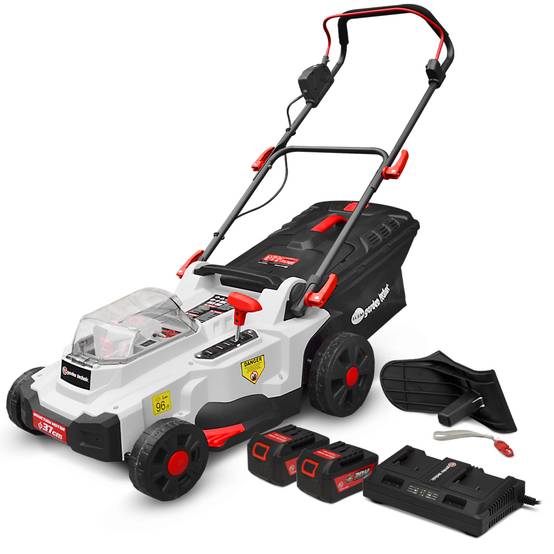 Elem Garden Technic - Tondeuse rechargeable 40V (2x20V) 37cm - Batteries et chargeur fournis - Elem Garden - Image 1