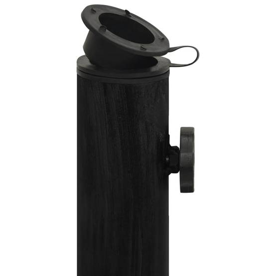 Maison Chic - Socle de parasol - accessoire parasol Noir 45x45x30 cm Fonte - MEUBLE PRO - Image 6