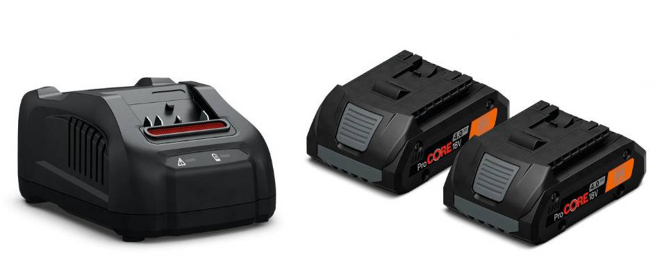 Pack de 2 batteries 18V ProCORE 4Ah + chargeur - FEIN - 92604228010 - Imagen 1