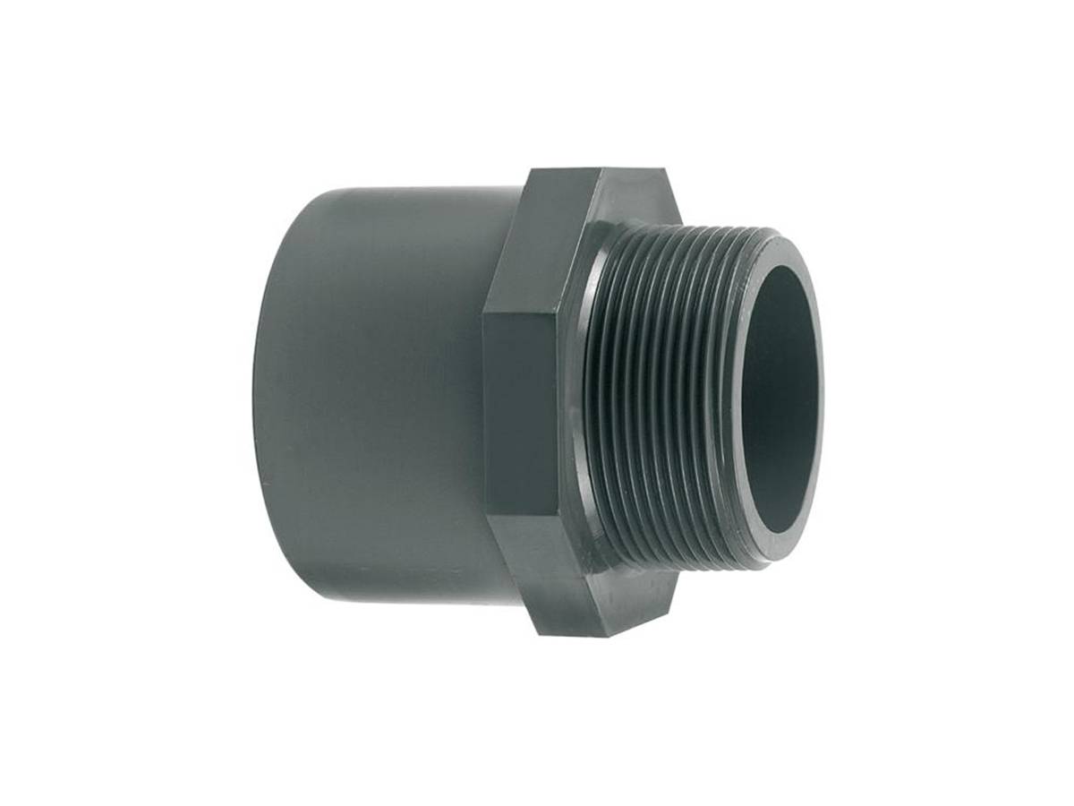 Fitt - Embout mixte PVC pression M/F fileté 50 x 63 x 2" - Fitt - Imagen 2