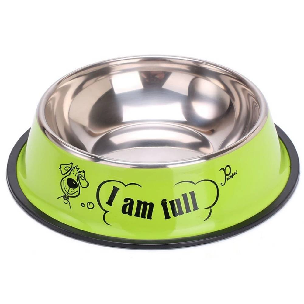 IntiMeg - Bol pour chien en acier inoxydable Jaune IntiMeg - Image 5