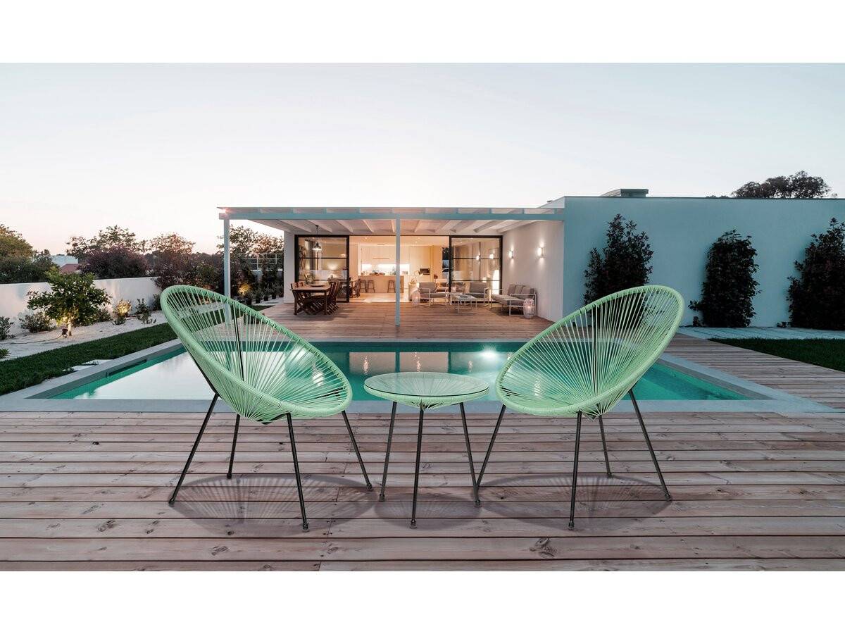 Habitat Et Jardin - Ensemble De Jardin Acapulco  "liana" - 2 Places - Vert Clair -habitat Et Jardin - Imagen 2