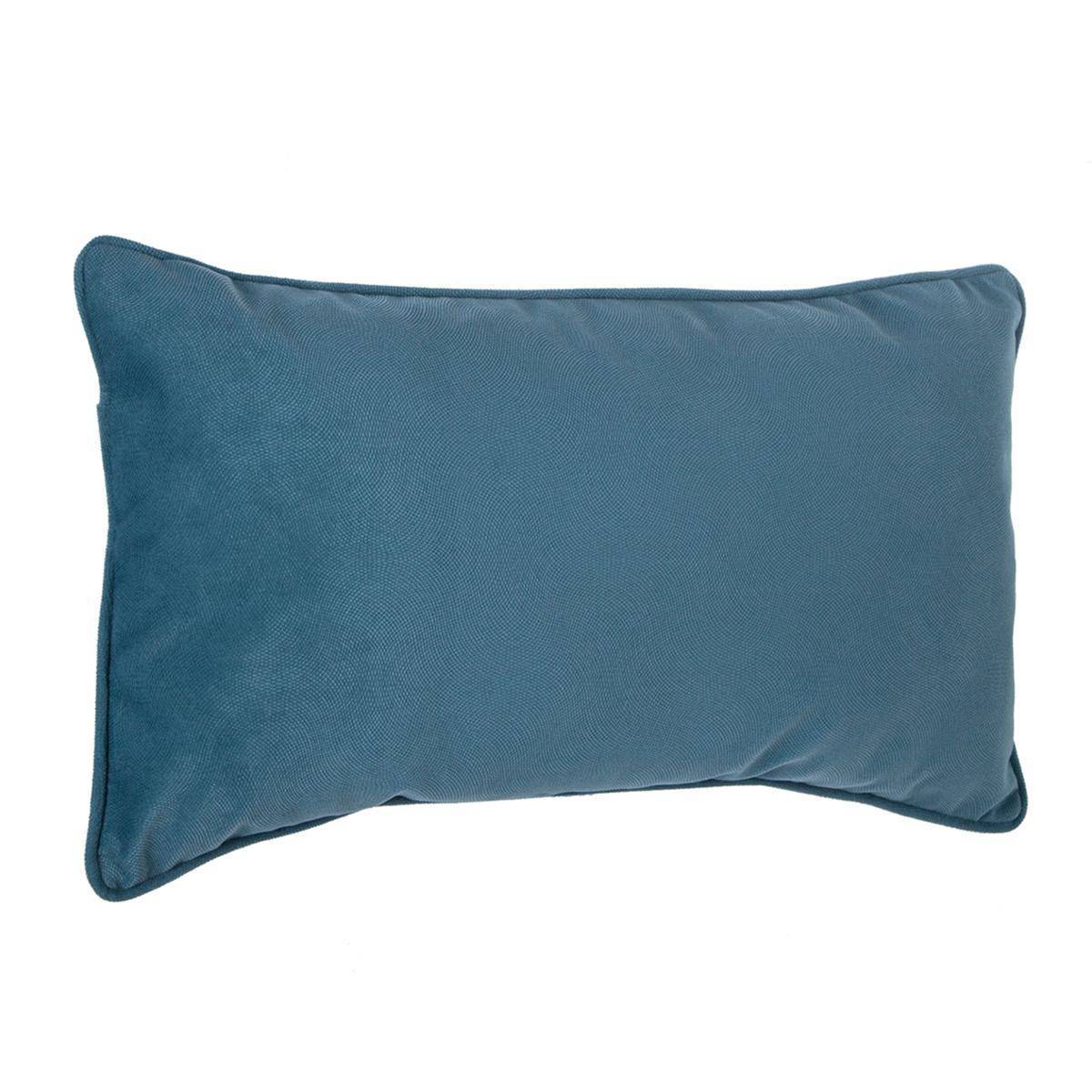 Atmosphera - Coussin "LILOU" coton bleu 30x50cm - Atmosphera Créateur d'intérieur - Imagen 1