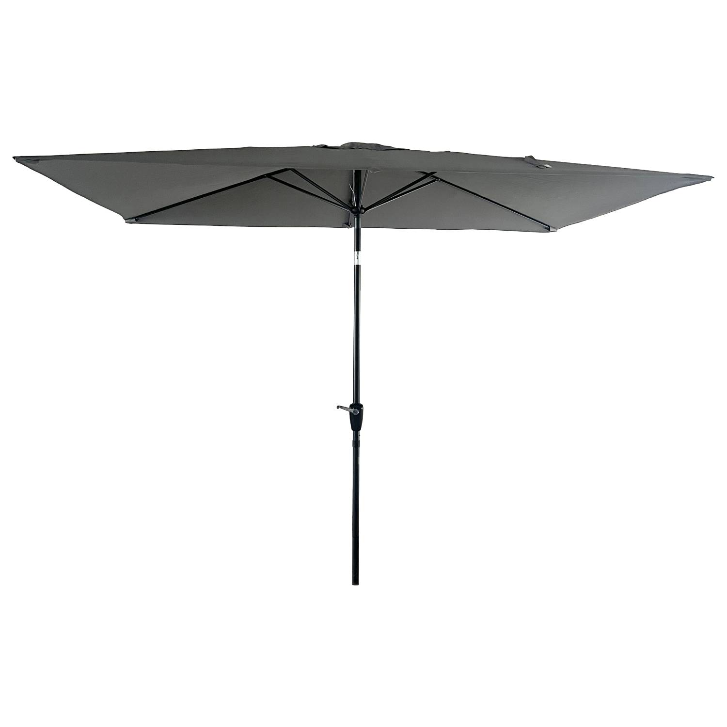 Happy Garden - Parasol droit HAPUNA rectangulaire 2x3m gris - HAPPY GARDEN - Imagen 1