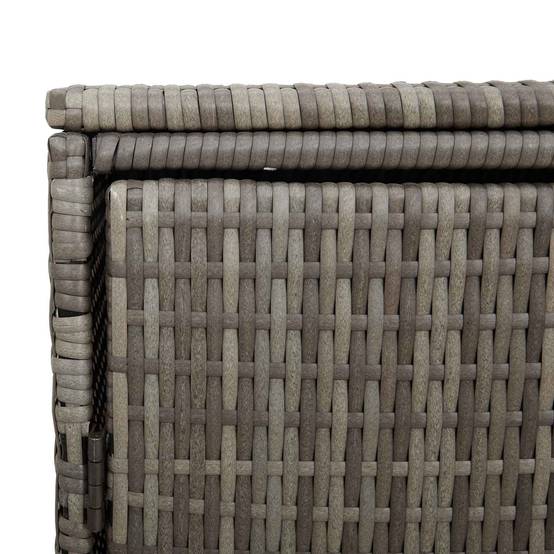 Cache-poubelle polyéthylène gris 65 x 80 x 115 cm - PANGIVO - Image 9