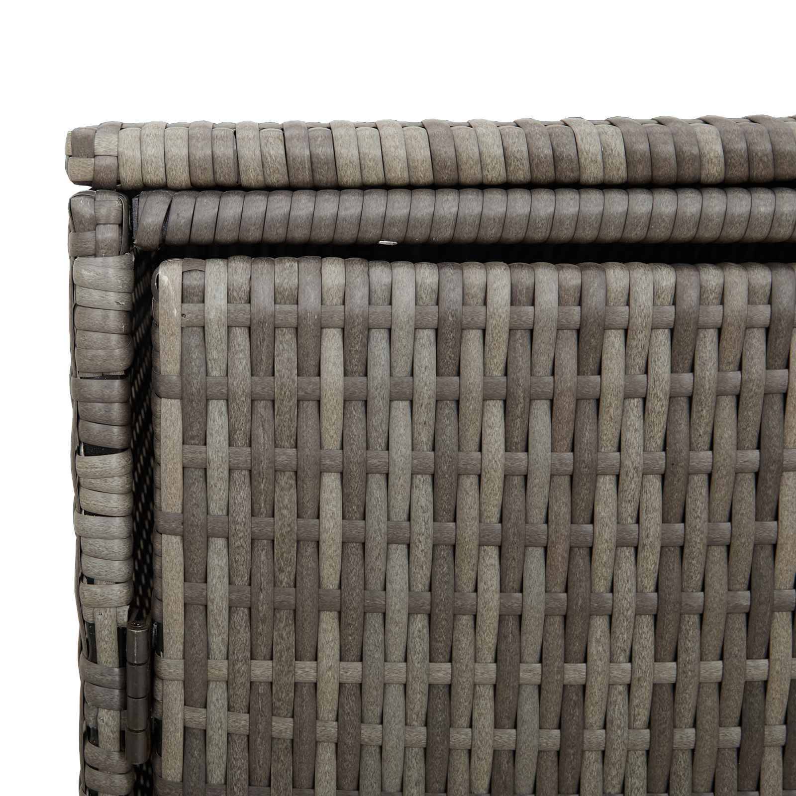 Cache-poubelle polyéthylène gris 65 x 80 x 115 cm - PANGIVO - Image 9
