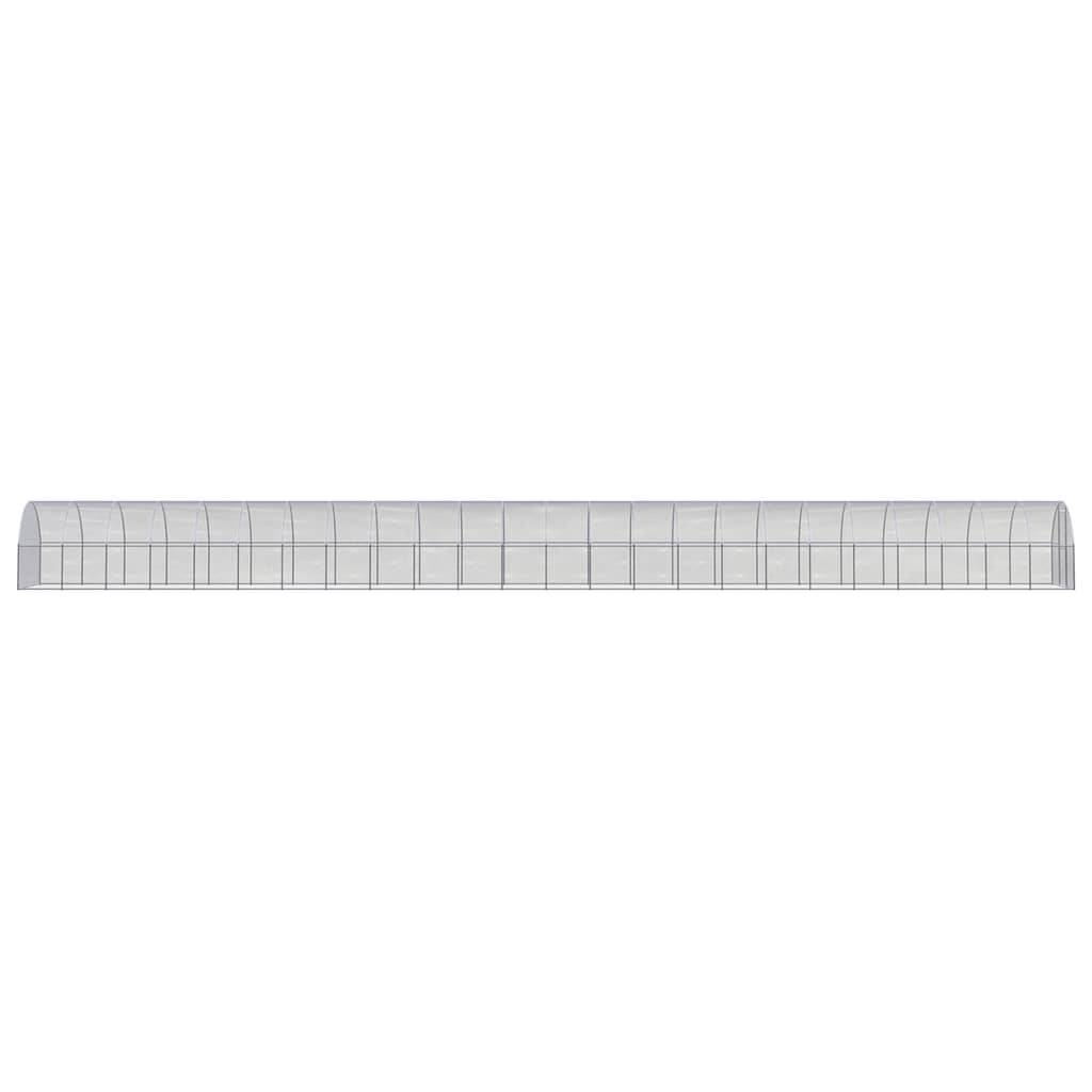 Poulailler extérieur Acier galvanisé Volière grillagée jardin 3x24x2 m – ComfortXL Outdoor Living - Image 3