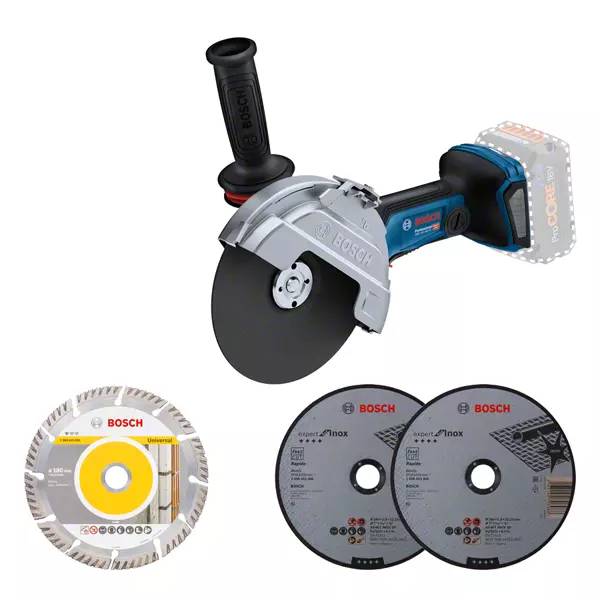 Bosch Professional - Meuleuse angulaire BOSCH GWX 18V-15 Professional - Sans batterie, ni chargeur - 06019H6F00 - Imagen 1