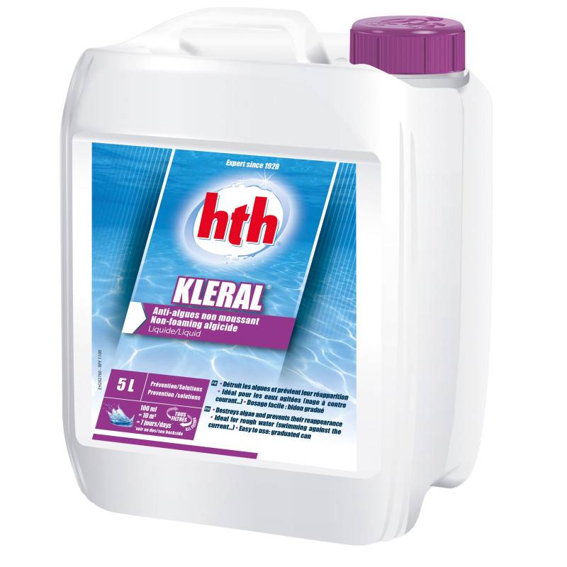 Hth - Anti-algues liquide hth KLERAL pour piscine - 5 litres - - Imagen 2