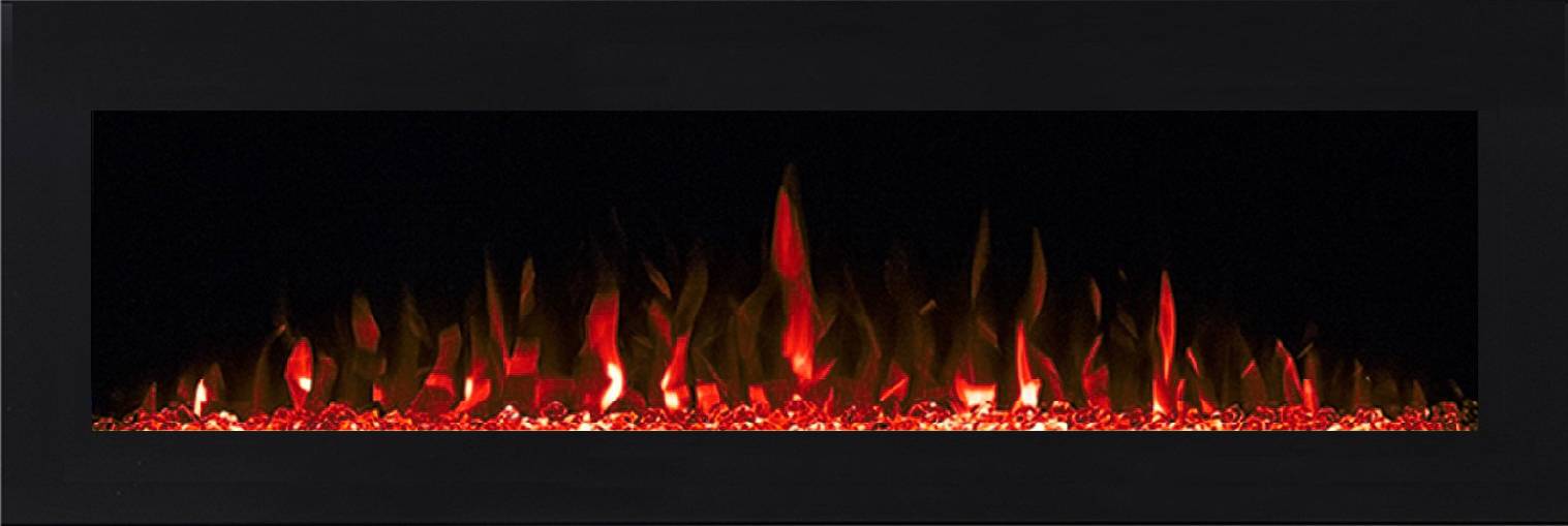 Cheminée électrique Murale Volcano 3XL 150 cm Effet Flammes LED Chemin'Arte - Imagen 3
