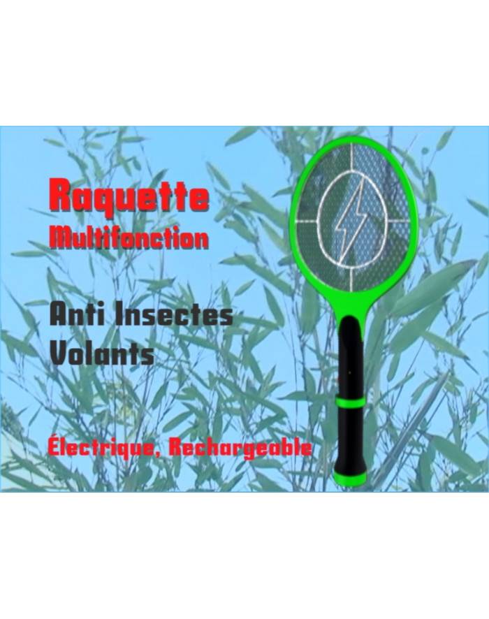 Raquette Anti insectes  | Lutte contre les volants/rampants | Intérieur/extérieur- VENTEO - Image 4