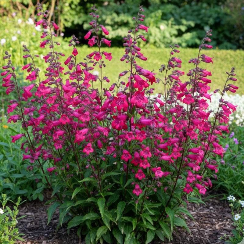 Penstemon Schoenholzeri à fleurs Rouge/ - feuillage Caduc - Godet - 5/20 cm - Imagen 1