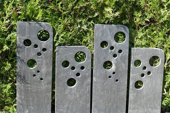 ClassGarden - TOTEM ARDOISE 60+80 cm - Bullettes - Pack de 4 Totems - Image 10