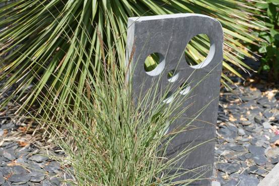 ClassGarden - TOTEM ARDOISE 60+80 cm - Bullettes - Pack de 4 Totems - Image 5
