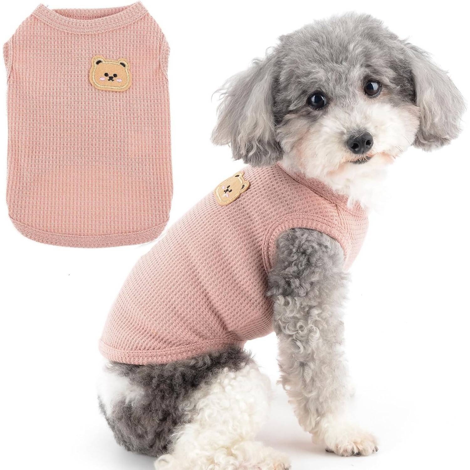 DtopbuyAge - shirt sans manches pour petit chien L DtopbuyAge