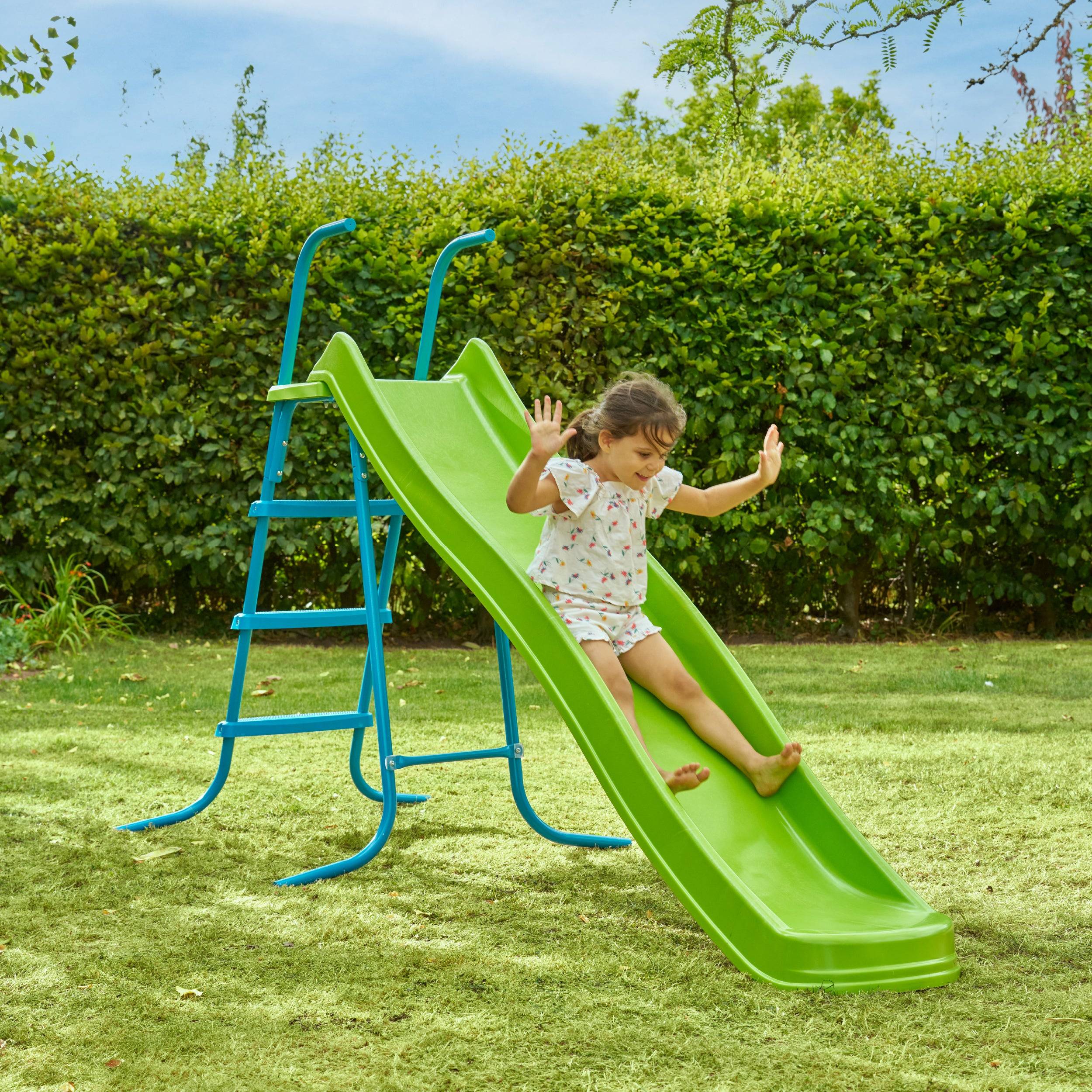 Toboggan ondulé 220 cm avec 4 marches - Image 9