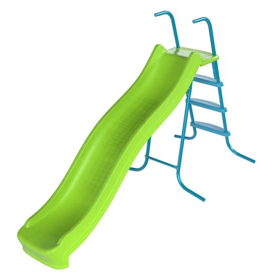 Toboggan ondulé 220 cm avec 4 marches - Image 2