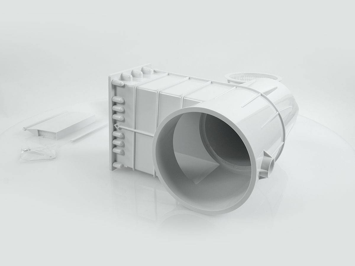 Hayward - Skimmer premium petite meurtrière pour piscine béton - Blanc - 3110 - Hayward - Imagen 3