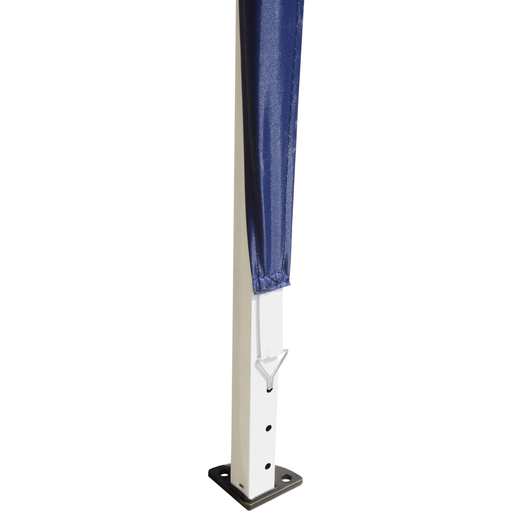 Outsunny - Tente Tonnelle de Jardin 3x3x2,55m Pop up Pliable Anti-UV avec Sac de Transport Acier Oxford Bleu - Outsunny - Image 8