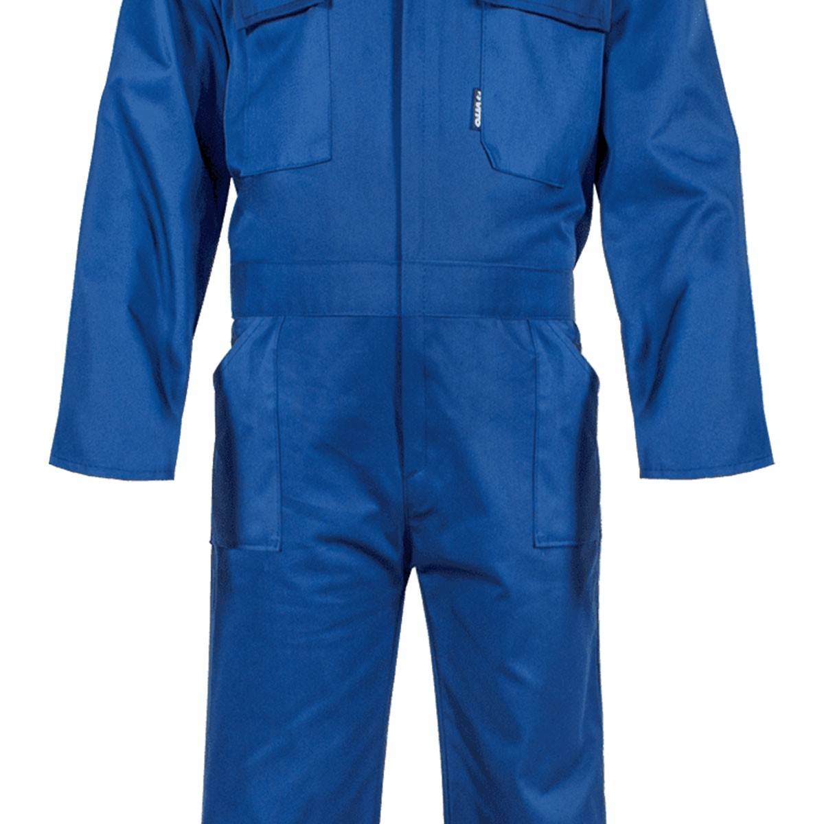 Combinaison de Travail 5 poches Bleu Taille XL Polyester/Coton VITO - Imagen 4