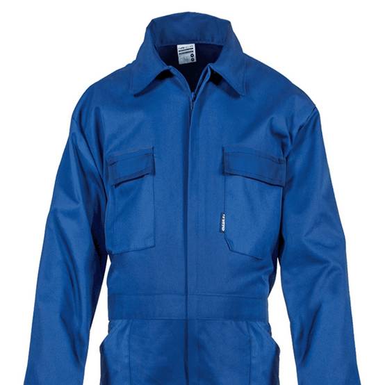 Combinaison de Travail 5 poches Bleu Taille XL Polyester/Coton VITO - Image 3