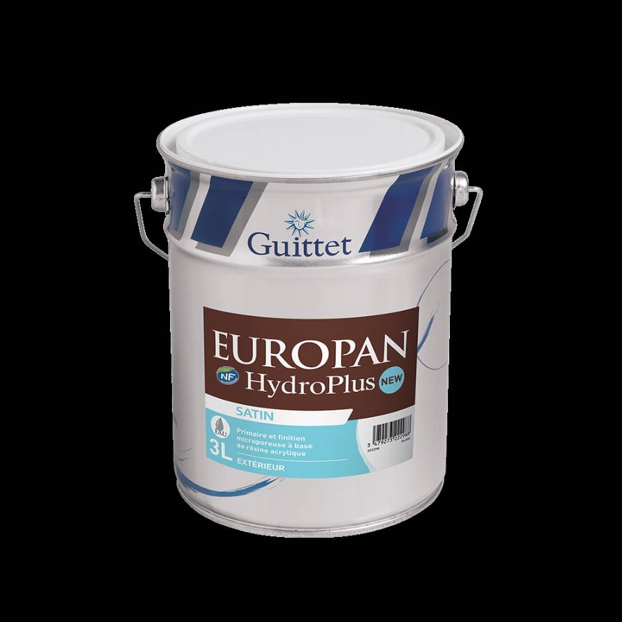 Peinture Europan Hydroplus GUITTET 3L Blanc - 57230
