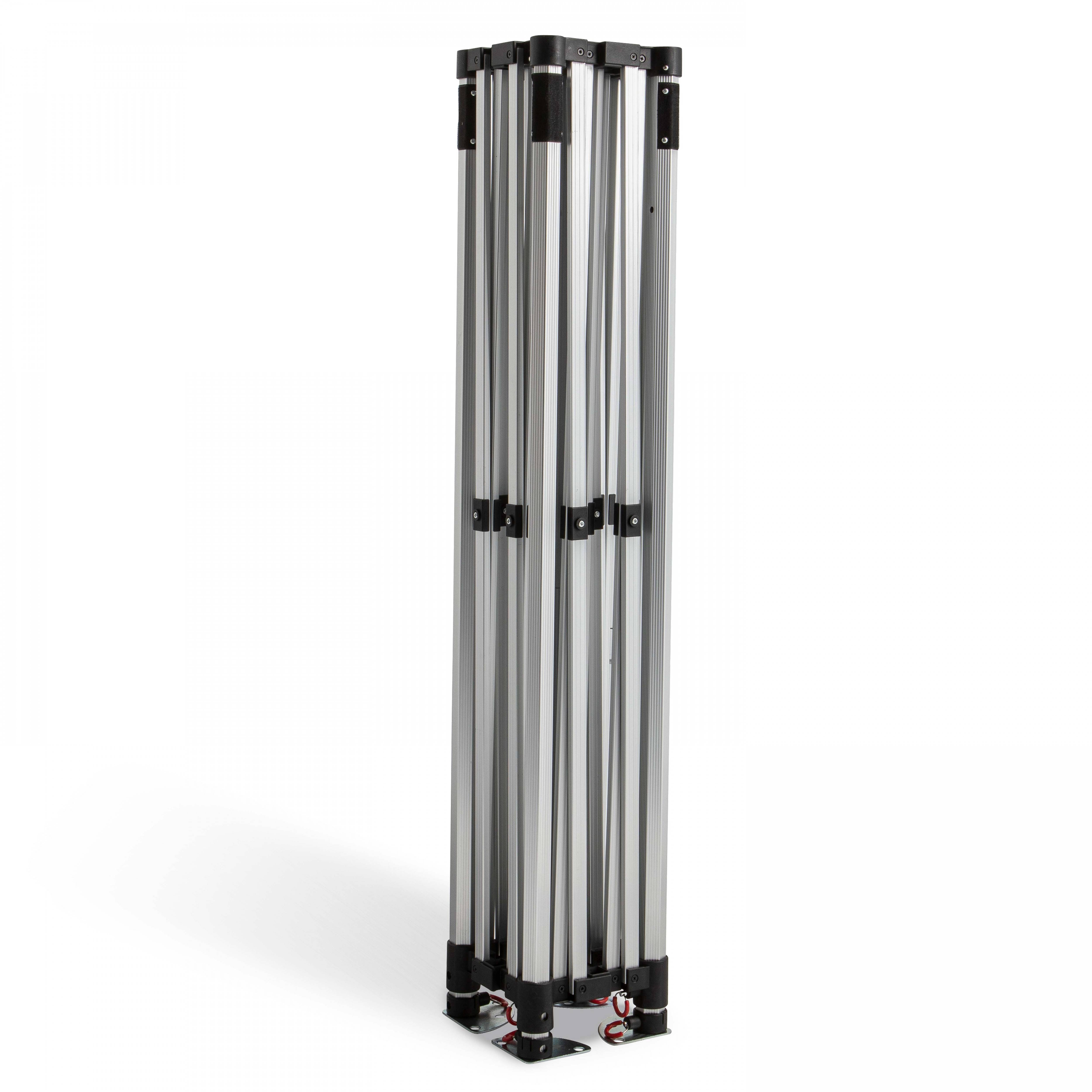 Oviala - Tente pliante blanche 3x3m et 4 poids de lestage 12Kg PRO 40 - Oviala - Imagen 3