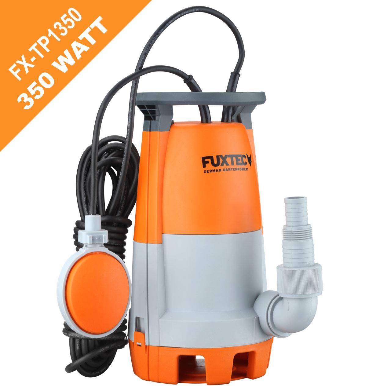 Pompe de relevage eaux usées - FUXTEC FX-TP1350 - 350W débit 7500 litres par heure