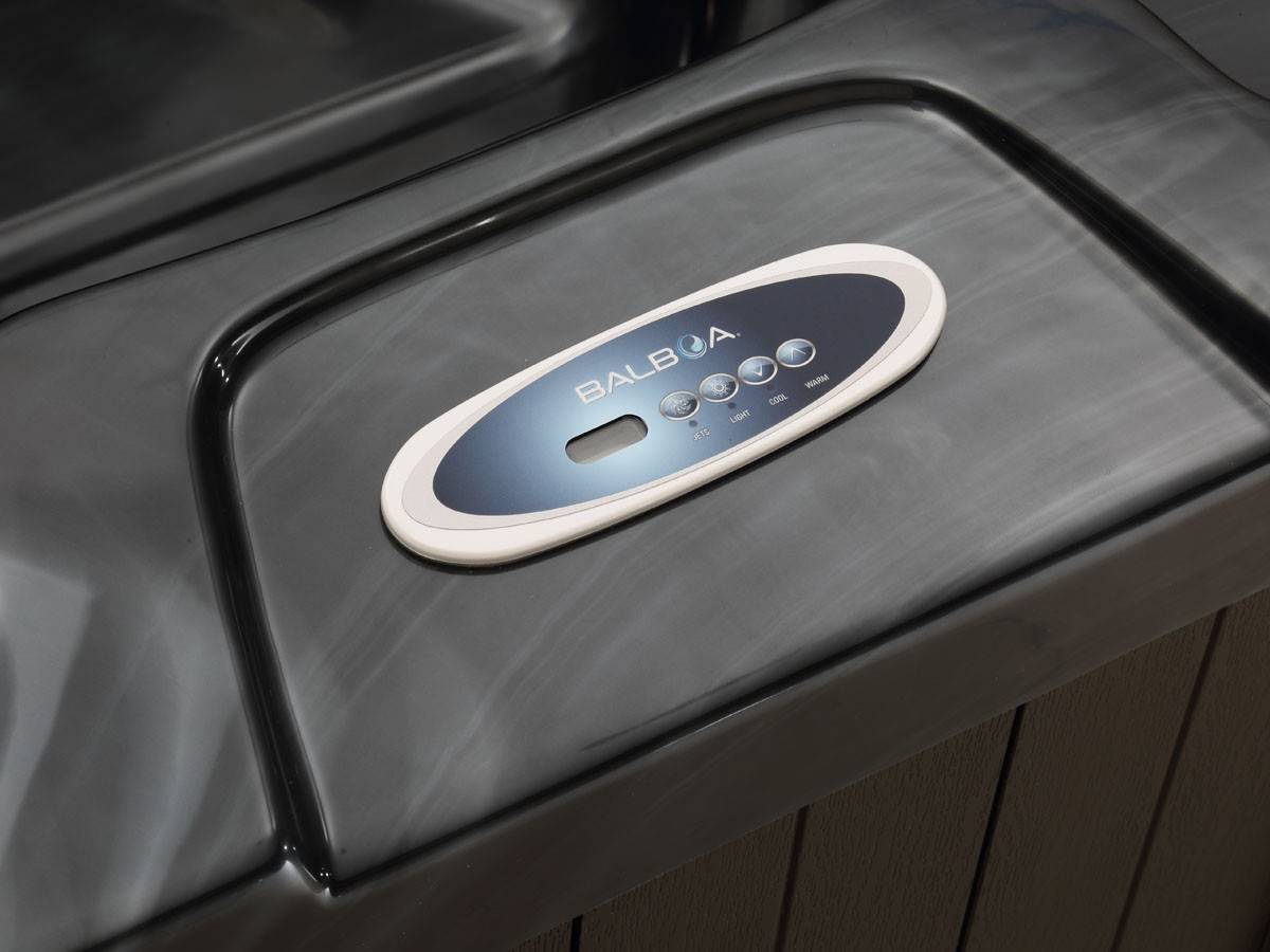 Habitat Et Jardin - Spa Led "haïti" 4 Places - Enceintes Bluetooth Intégrées - Gris -habitat Et Jardin - Imagen 3